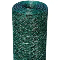 Betafence Serie - Hexagonale Tuinhek - 0,5m x 5m - Groen - Verzinkt en PVC-coated