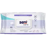Seni Care Wet Wipes - 8 pakken van 80 doekjes