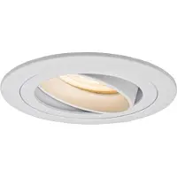 LedLoket LED ondiepe Inbouwspot 6 Watt | Dimbaar | 80mm | kantelbaar | wit | rond
