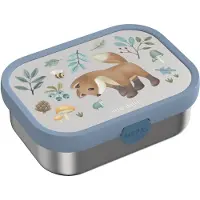Mepal Campus RVS bento lunchbox met vork Little Dutch - Forest Friends