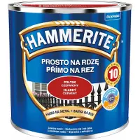 Hammerite Direct roest glad 0,25 l, Rood