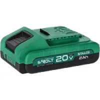 Stalco S-Volt Serie - Batterij - 20V 2Ah - Li-ion - Indicator