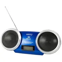 Camry CR 1139 B - Bluetooth speaker - Blauw - 2 speakers - lcd scherm