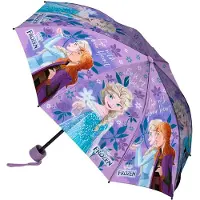 Disney Frozen Paraplu, Go with your Heart - Ø 90 x 24/55 cm - Polyester