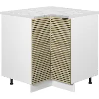 Vicco Fame-Line Hoekkast – 80.5 cm, WB Marmer Eiken paneel