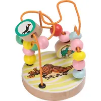 Peppi Pitkätossu Kinderboeken Langkous kralenspiraal speelgoed kralenbaan.