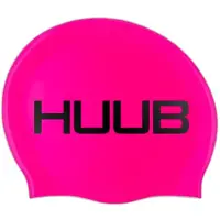 Huub -badmuts voor lang haar, neonroze