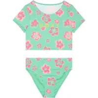 Roxy Set Tropicool Crop Korte Mouw Rash Guard