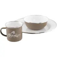Robens Tongass Single Enamel Serviesset