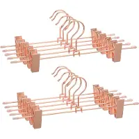 Songmics Klembeugels 10 stuks rosé goud