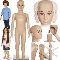 TecTake - etalagepop paspop model "kind"- demonteerbaar - 402664