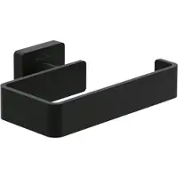 Villeroy & Boch Elements Striking - Toiletrolhouder, mat zwart TVA152014000K5