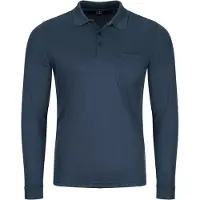 Ragman Shirt 'Basic' blauw