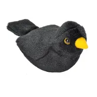 Cj Wildlife Vogelknuffel met geluid – Merel | | | Partner van Vogelbescherming Nederland