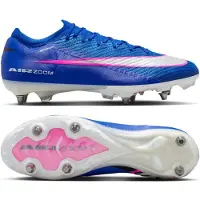 Nike Zoom Mercurial Vapor 16 Elite IJzeren-Nop Voetbalschoenen (SG) Pro Player Blauw Wit Felroze