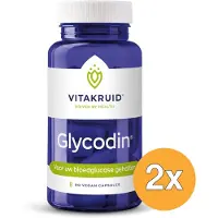 Vitakruid 2x Glycodin Chroom Biotine (90 vega capsules)