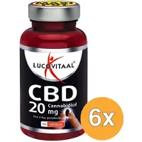 Lucovitaal 6x CBD 20mg (90 capsules)