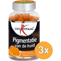Lucovitaal 3x Pigmentatie Van De Huid Gummies (50 gummies)