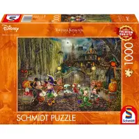 Schmidt Puzzel - Disney, Mickey & Minnie halloween fun - Thomas Kinkade Studios Collectie - 1000 stukjes