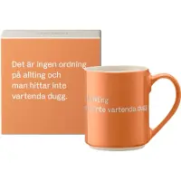 Design House Stockholm Astrid Lindgren mok, det är ingen ordning… Zweedse tekst