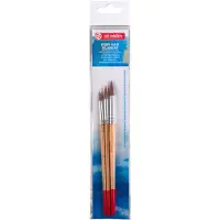 Royal Talens aquarelpenselenset ponyhaar en polyester, set met 3 penselen