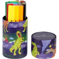 Faber-Castell viltstiften - Connector Dino - 20 stuks in draaiblik - FC-155546