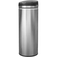MODFU - Sensorafvalemmer - Aanraakvrij En Geruisarm - Modern - Keuken - Roestvrij Staal - Zilver - 50 L