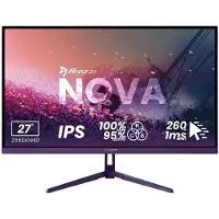 AROZZI Nova 27" Gaming Monitor - QHD IPS - 260Hz - Paars