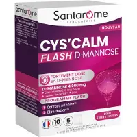 Santarome Cys'calm Flash D-Mannose 10 Sachets