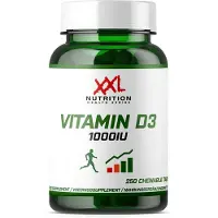 XXL Nutrition Vitamine D3 - 1000 IU - 250 kauwtabletten