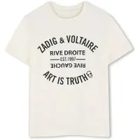 Zadig & Voltaire T-shirt Korte Mouw X60628 kind 8 jaar