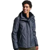 Superdry Pop Zip Arctic Sd-windcheater met Capuchon Blauw Grootte: S