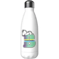 Snoopy Roestvrij Staal Gepersonaliseerde Fles Met De Letter B 550ml Wit Kinderen