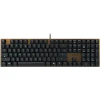 Cherry KC 200 MX - Mechanisch Toetsenbord - MX2A Silent Red - Qwerty UK - Zwart