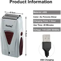 Kemei - KM 3382 - Shaver - Scheerapparaat - Perfect voor gladheid - kaal