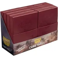 Dragon Shield Cube Shell - Blood Red (8 stuks)