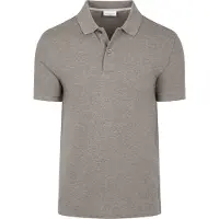 Profuomo Heren Polo's & T-shirts Basic Pique - Taupe - Maat L