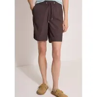 Cecil Dames Shorts met High Waist en Wide Leg pijpen in een Loose Fit pasvorm - Bruin - M