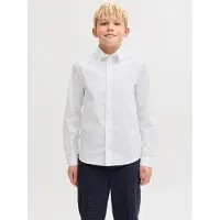 Jack & Jones Junior Overhemd 'JJEAxel' wit