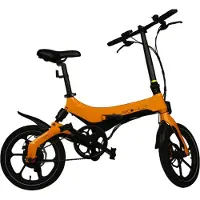 Bohlt X160 OR - Elektrische vouwfiets - 250W LG-motor - Magnesium - Schijfremmen - Achtervering - Oranje