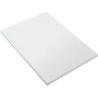 Aloni Wonda Wastafelblad – 80 cm – Kunstmarmer – Mat Wit
