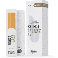 D'addario woodwinds Organic Sel. Jazz Filed Tenor 3 Soft, 5er-Packung - Tenorsaxofoonriet