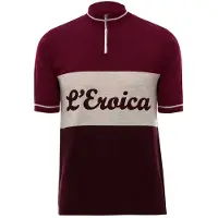 Santini Eroica Official Wool Korte Mouw Wielertrui