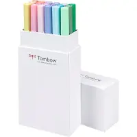 Tombow ABT Dual Brush pen 18-set Pastel