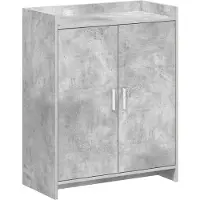 vidaXL Schoenenkast Betongrijs 73,5 x 36 x 92 cm Bewerkt hout