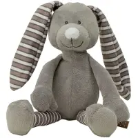 Vaco Knuffel Konijn 15 Cm Polyester Grijs