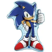 Sonic The Hedgehog - Folieballon - Helium ballon - 46x64Cm - Leeg - Kinderfeest - Verjaardag.