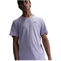 Nike Heren Dri-Fit UV Miler Purple Jersey met korte mouwen || Maat: S