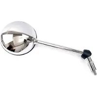 Hert Piaggio Vespa Lx 50 Rechterspiegel Zilver
