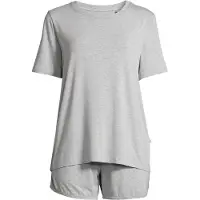 Seidensticker Pyjama 'Loungewear' lichtgrijs